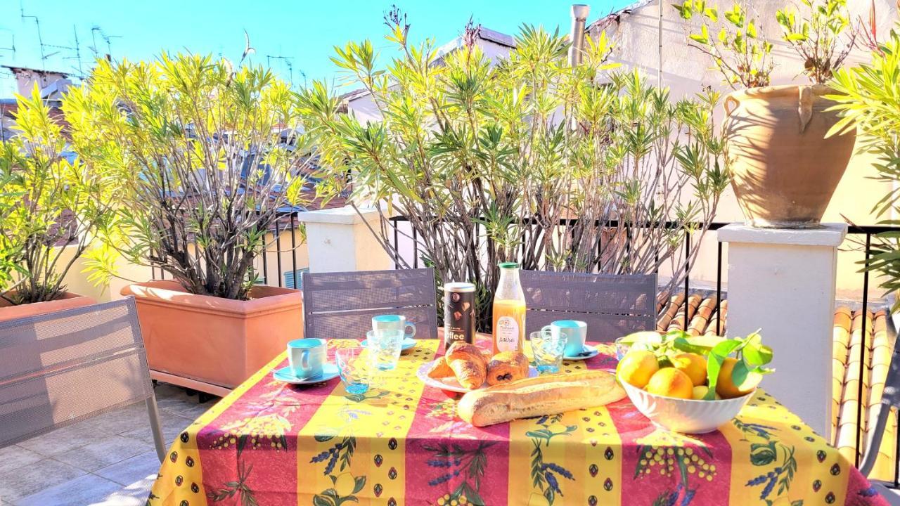Ze Perfect Place - Appartement De Charme Nicois - 2 Chb & 2 Sdb - Ac - Terrasse - Vieux Nizza Esterno foto